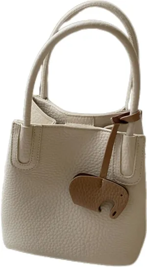 Axcone French Minimalist Bucket Handbag - Easy and Stylish for Work and Weekends