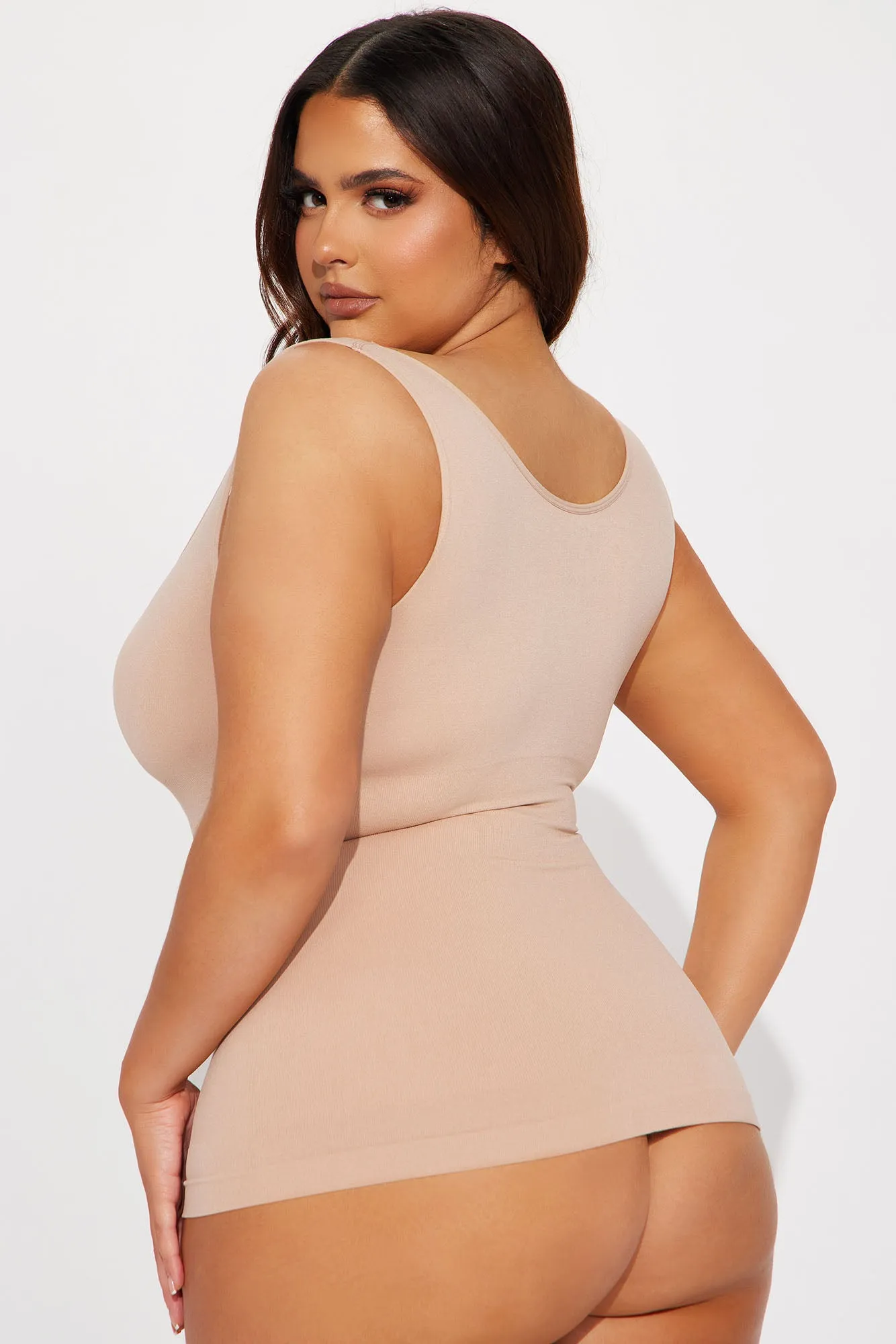 Best Curves Around Shapewear 3 Pack Camis - Tan/Multi