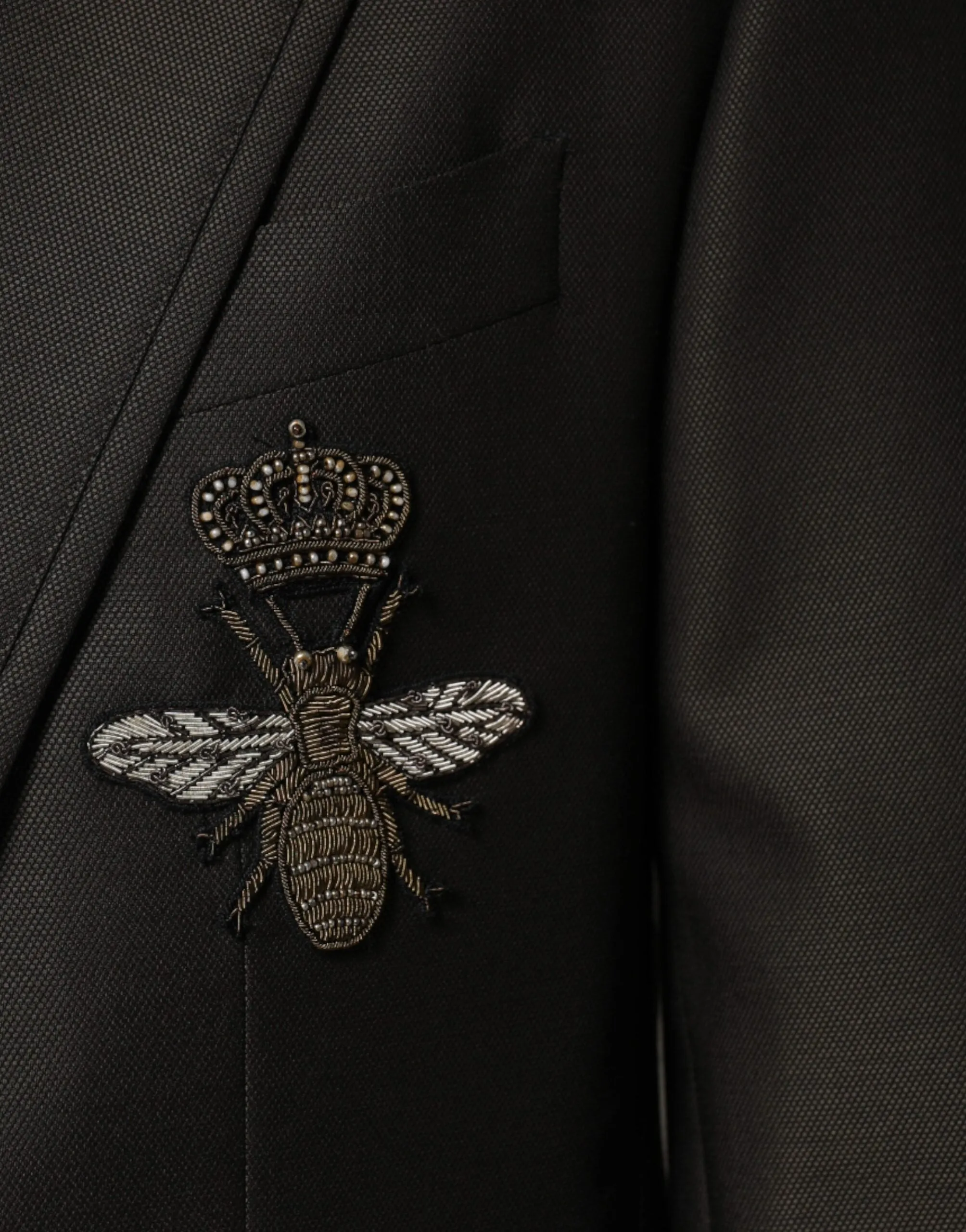 Blazer Brown Green Bee Wool Jacket Coat