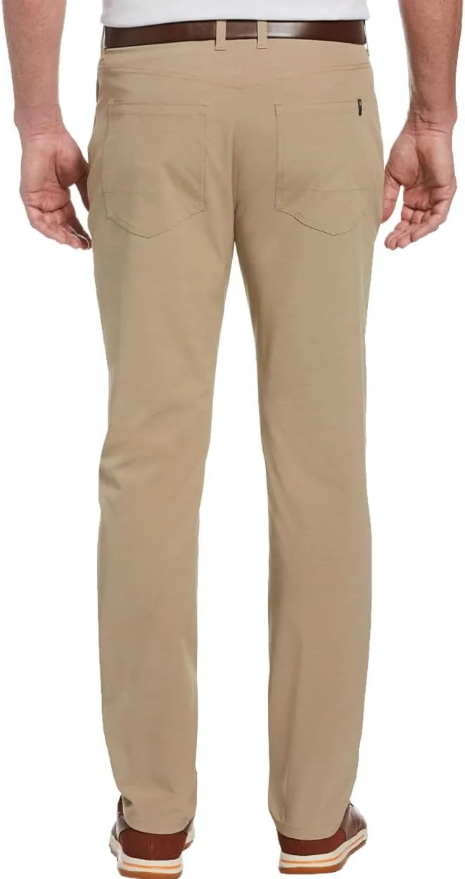 Callaway Mens EverPlay 5-Pocket Golf Pants with Comfort Waistband, Stretch Non-Iron Fabric, Moisture-Wicking, Tapered Fit