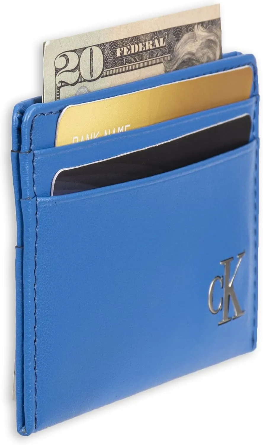 Calvin Klein Men's RFID Leather Slim Minimalist Card Case Wallet Sets