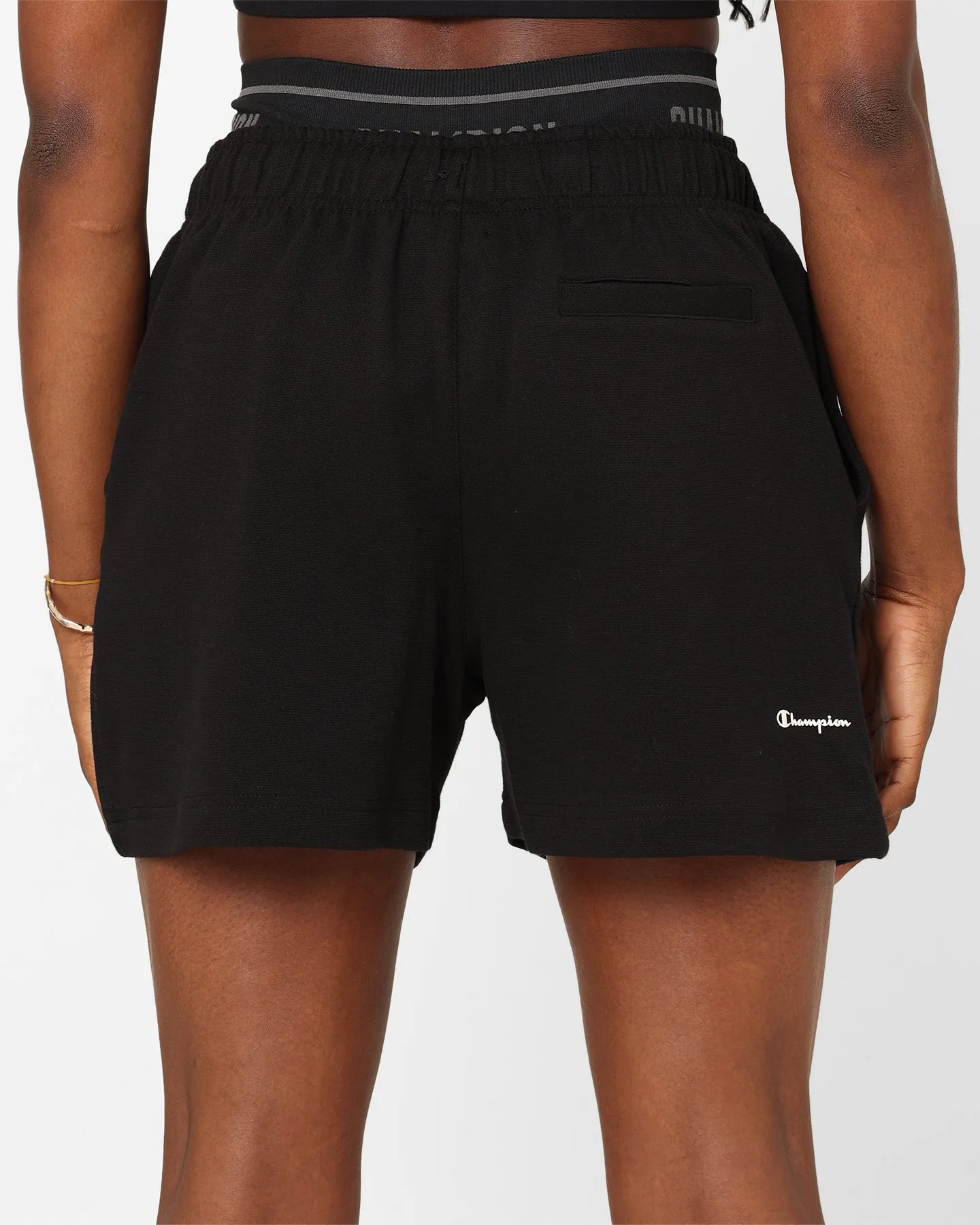 Champion Women's Rochester Base Shorts Black