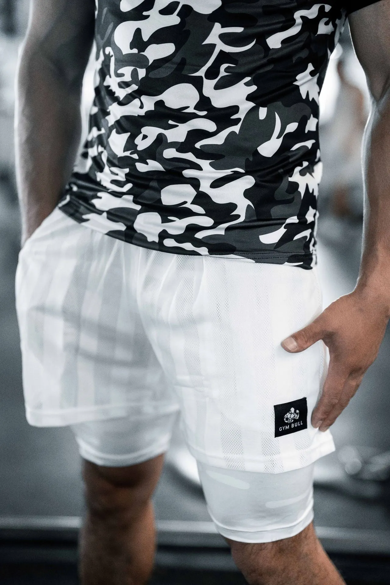 Double-layer Workout Shorts