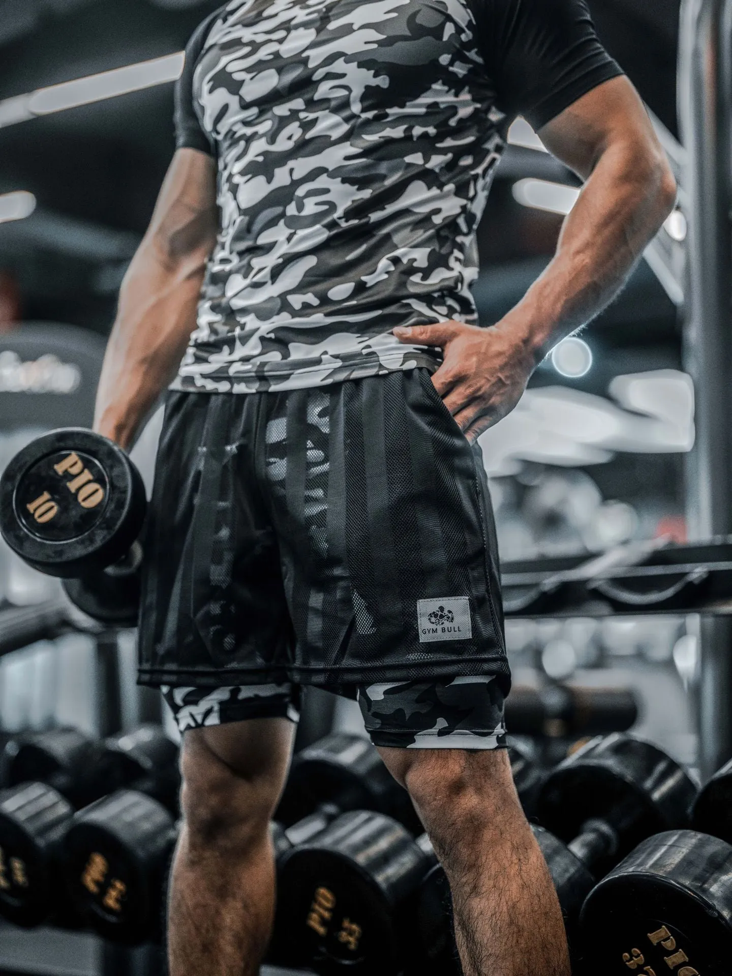 Double-layer Workout Shorts