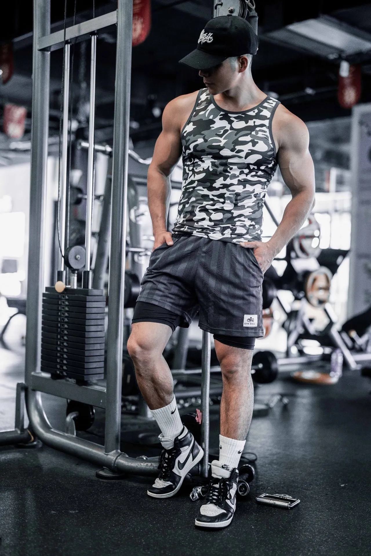 Double-layer Workout Shorts
