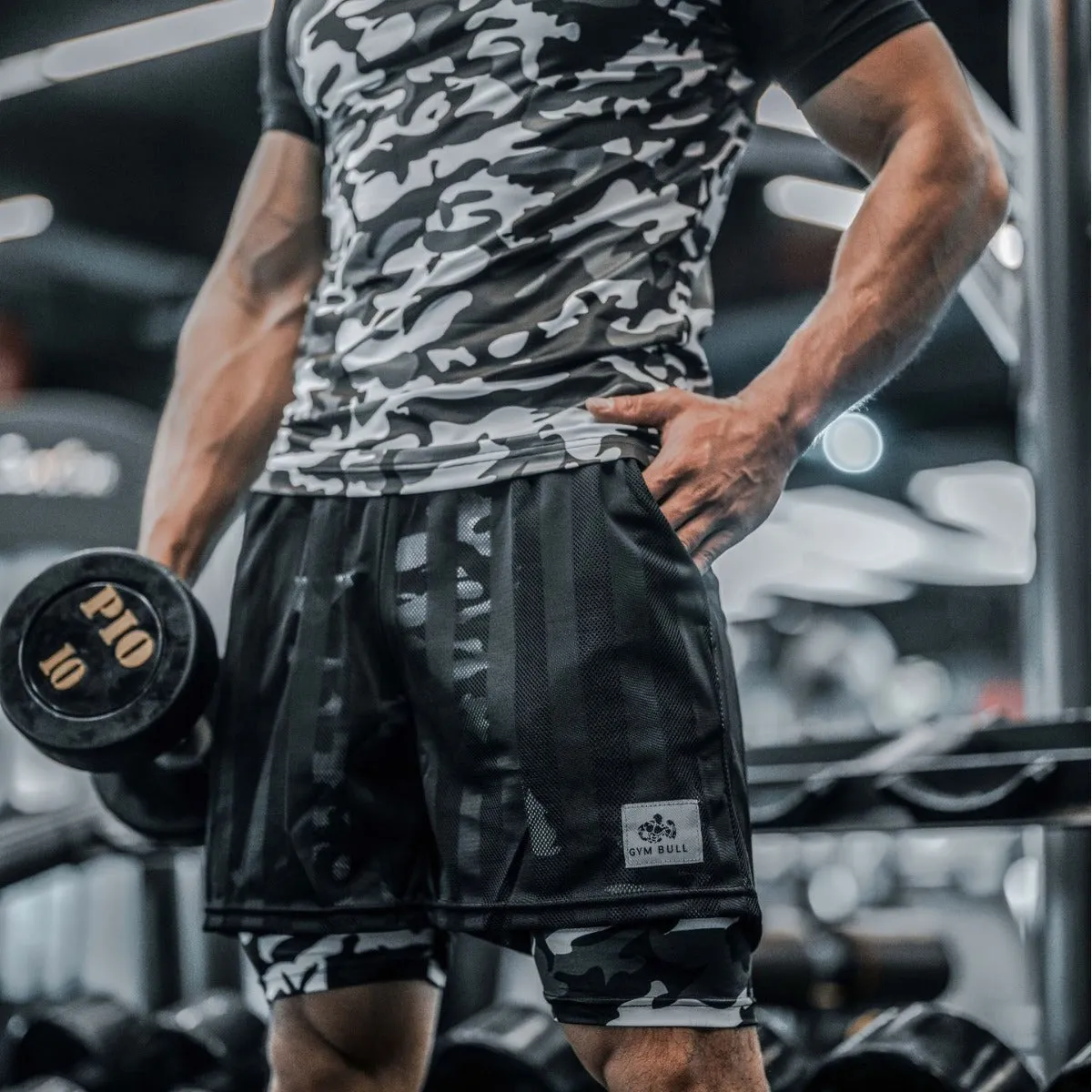 Double-layer Workout Shorts