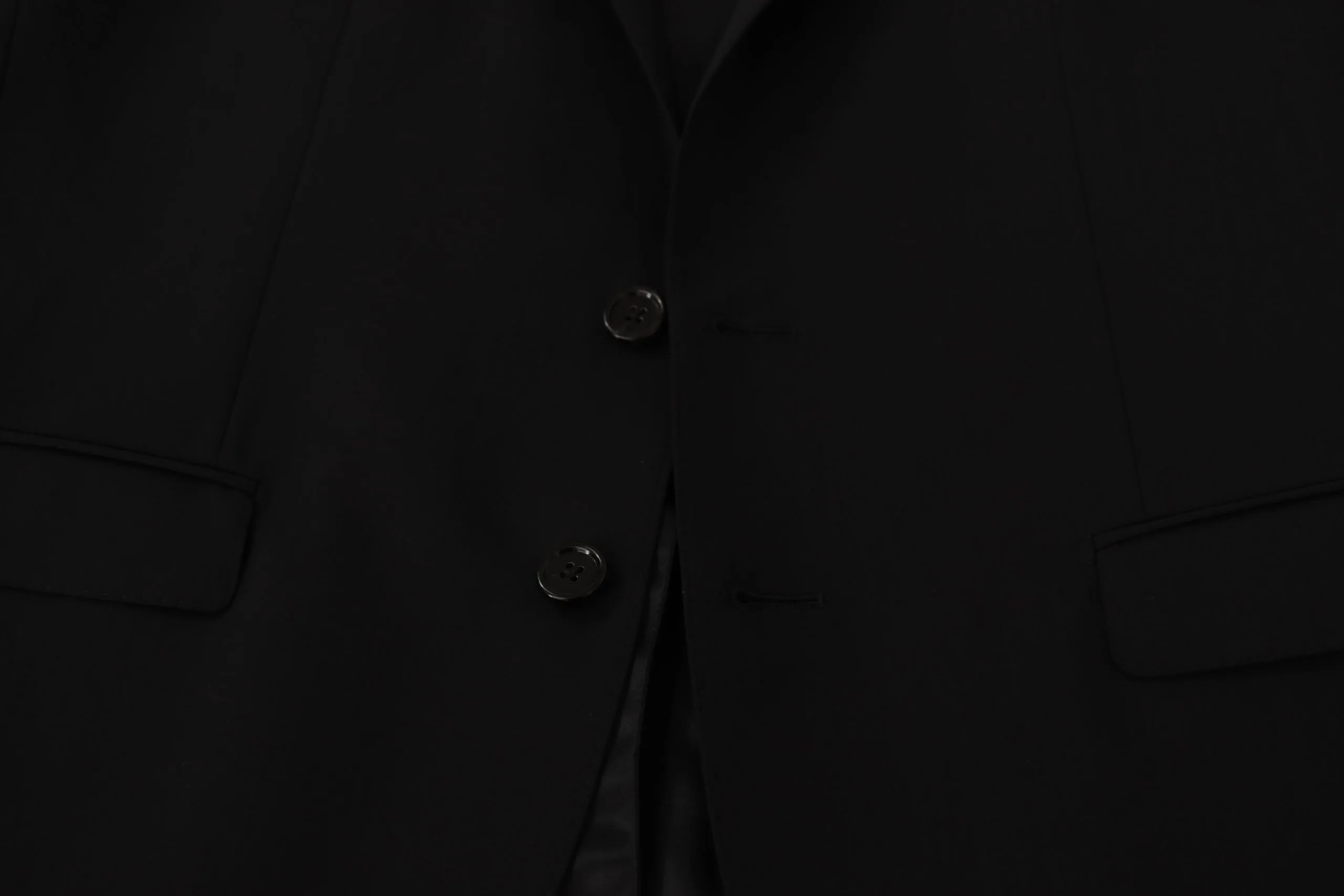 Elegant Slim Fit Black Blazer Jacket