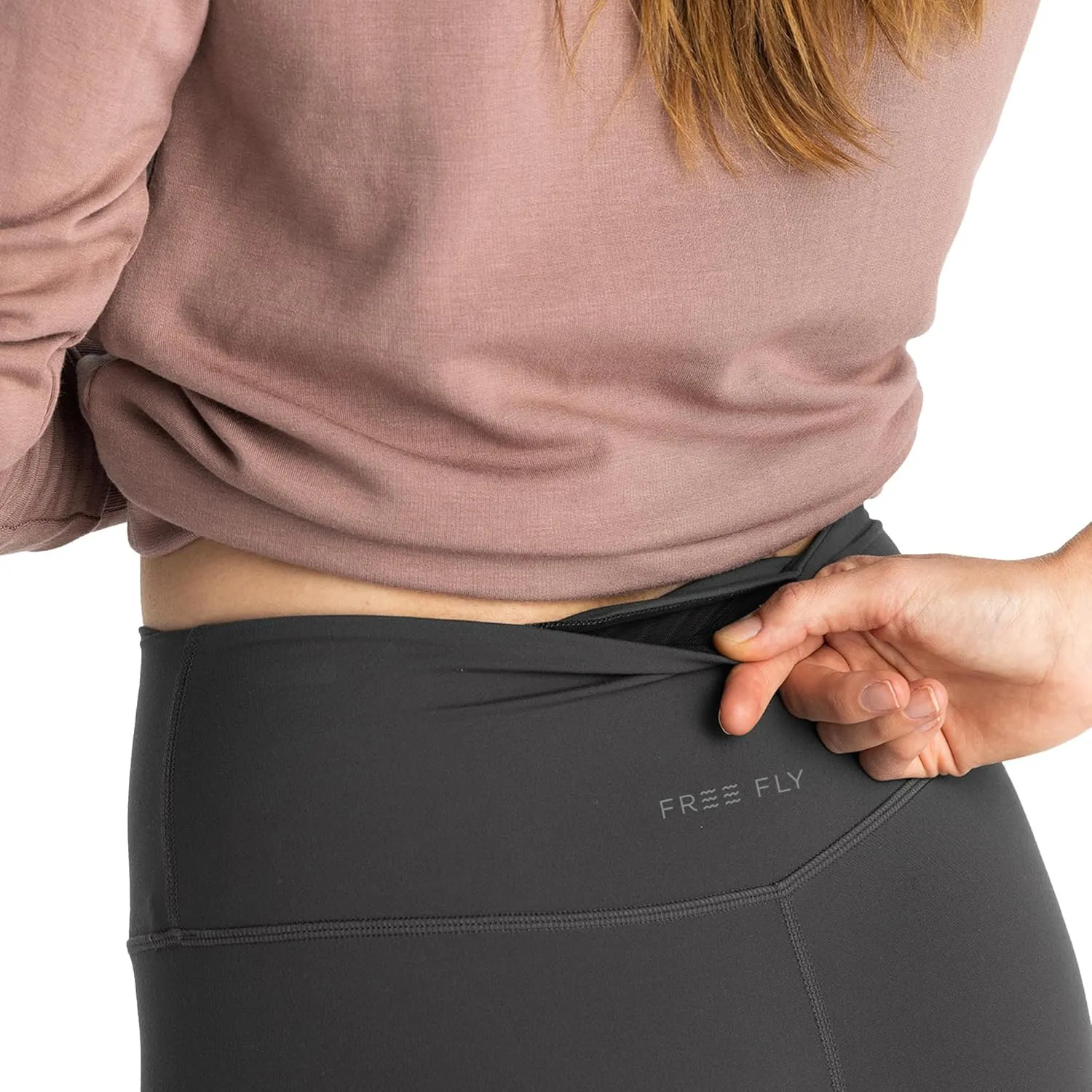 Free Fly Women's All Day Legging - Ultra Soft, Moisture-Wicking Leggings for Women - 26" Inseam High-Waisted Yoga Pants