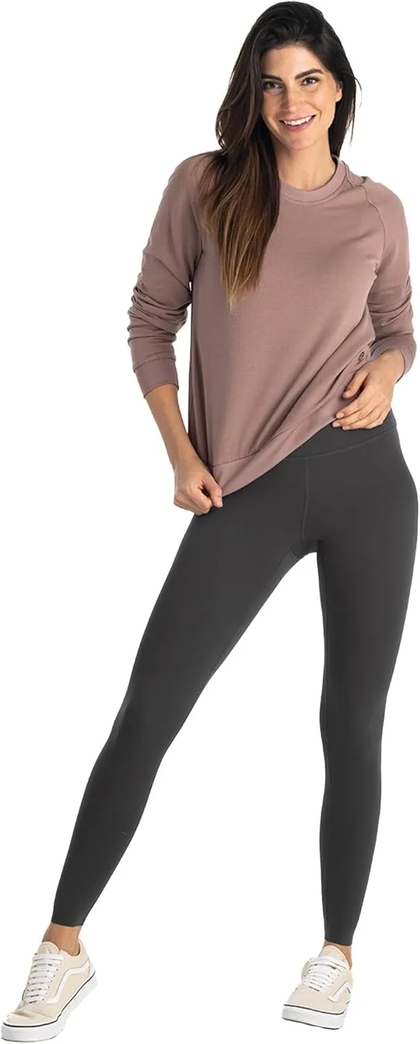 Free Fly Women's All Day Legging - Ultra Soft, Moisture-Wicking Leggings for Women - 26" Inseam High-Waisted Yoga Pants