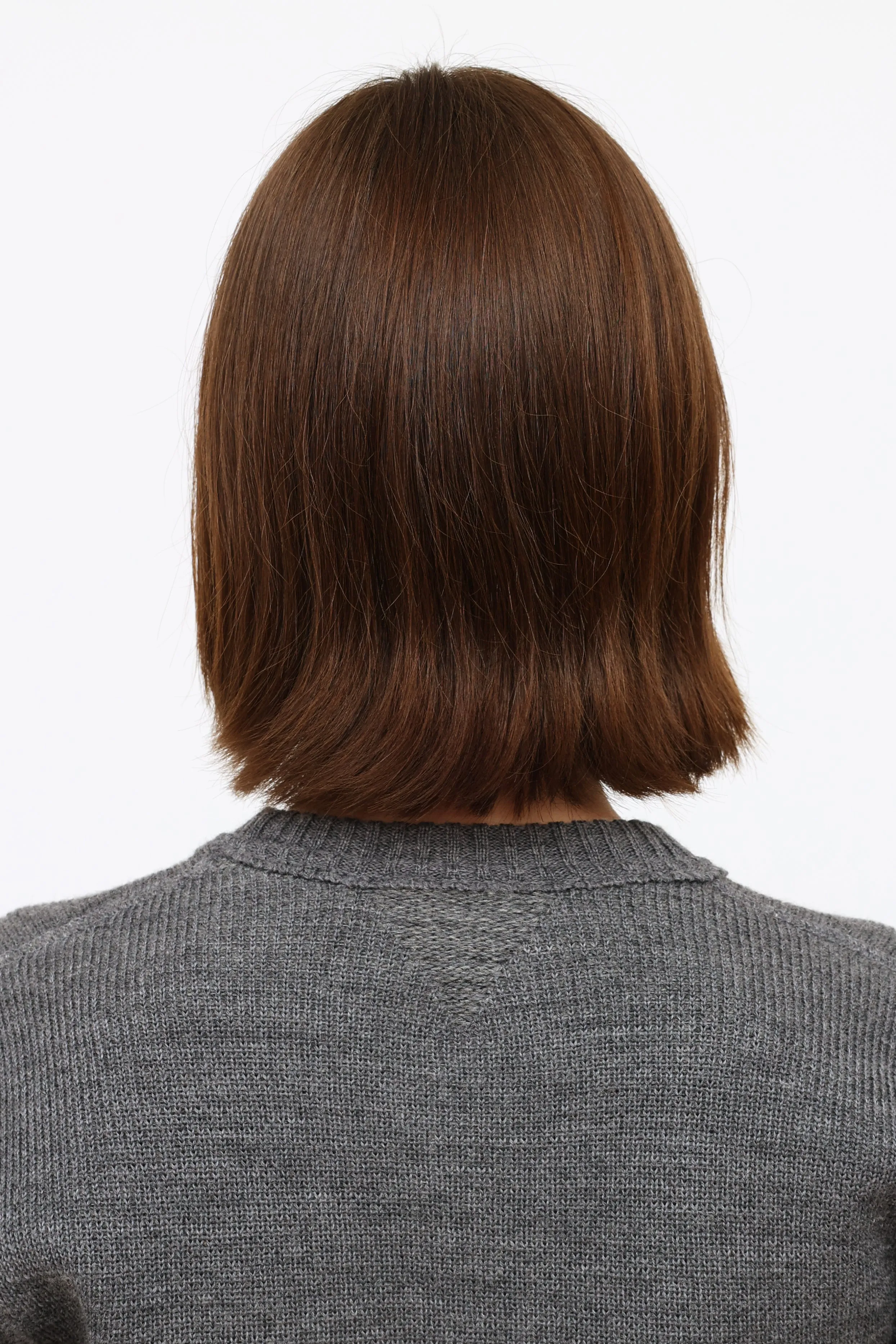 Grey Wool Crewneck Sweater