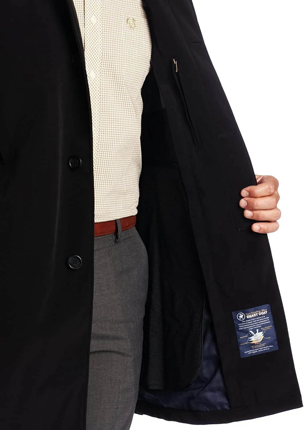 Hart Schaffner Marx Men's Hartsdale All Weather Raincoat