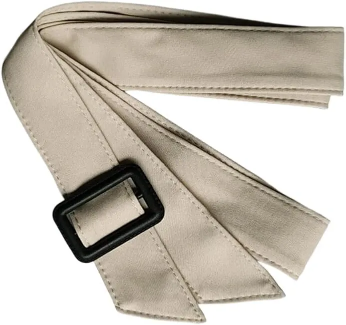ikasus Women's Adjustable Woven Fabric Cuff Strap Belt for Trench Coat Overcoat Jacket