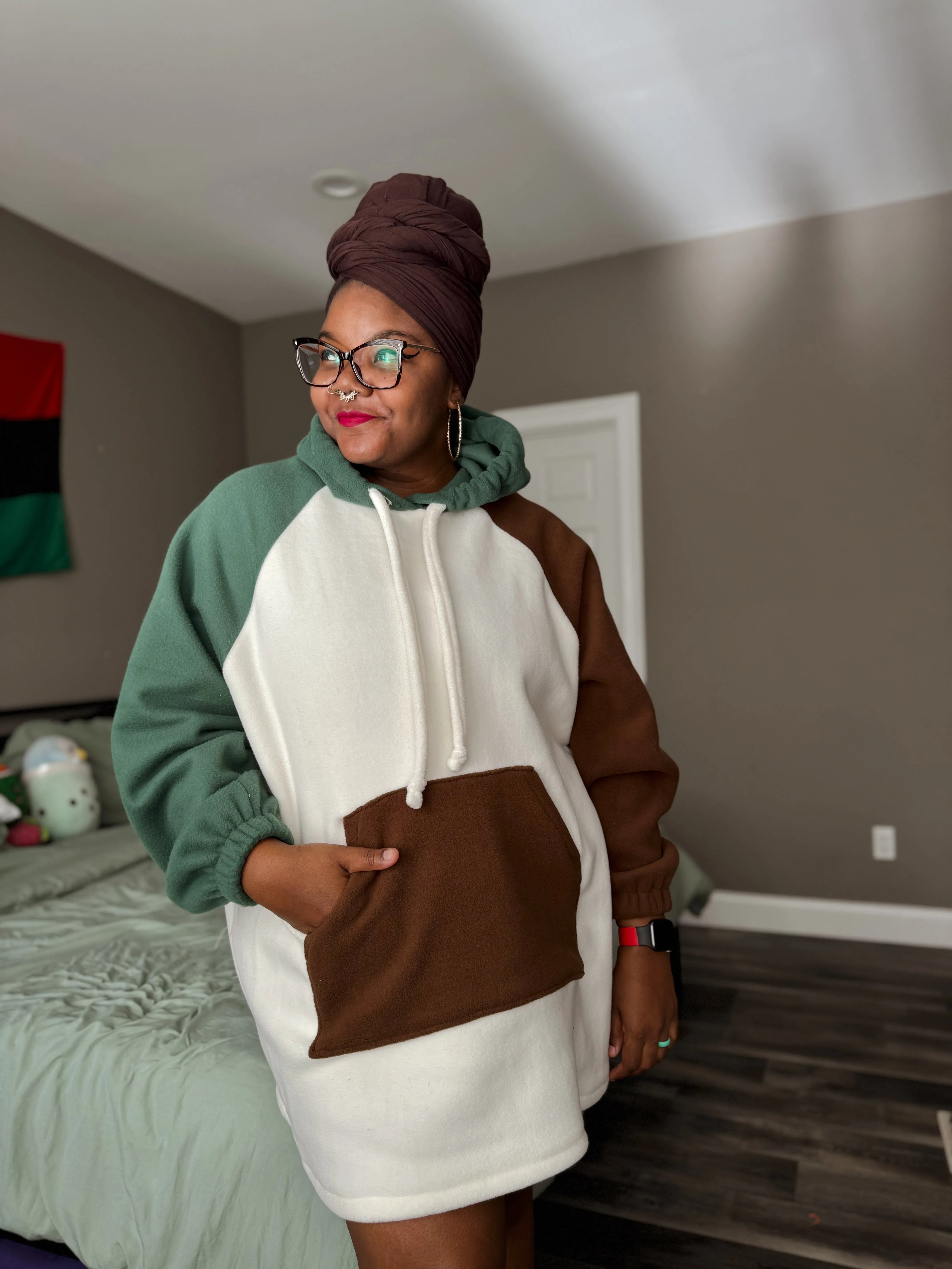 Kids & Adult Harlen Blanket Hoodie