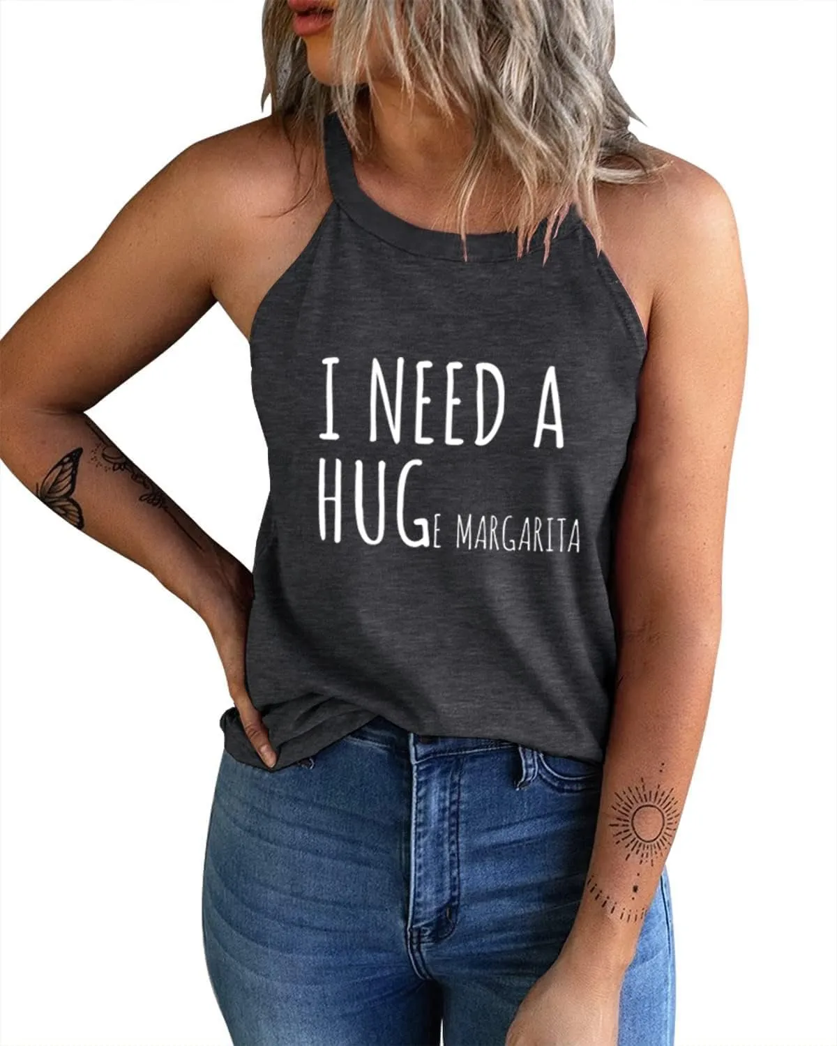 Mamacita Needs a Margarita Women Funny Shirts Workout Tops Graphic Beach Holiday Outfit Tees