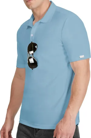 Men's Polo Shirt UPF 50  Tees Sun Shirts 1/4 Zip Up Golf Shirts Fishing Running Rash Guard T-Shirts Quick Dry