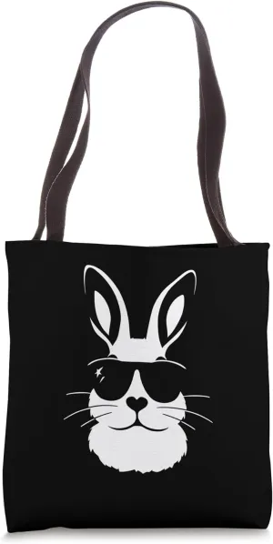 Minimalist Rabbit Tote Bag