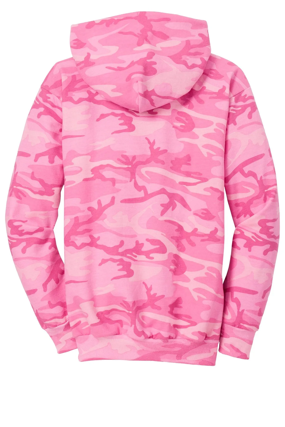 Port & Company Core Fleece Camo Pullover Hooded Sweatshirt. PC78HC