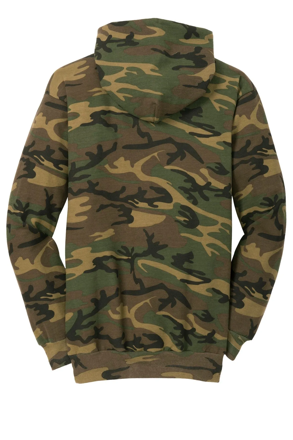 Port & Company Core Fleece Camo Pullover Hooded Sweatshirt. PC78HC
