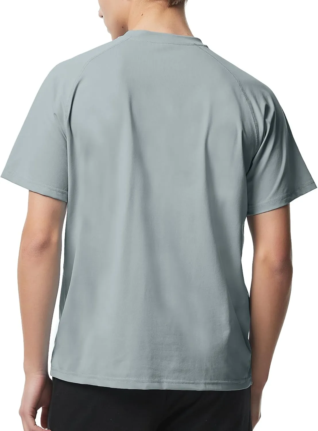 Riverruns Men's Workout Dry Fit Athletic T-Shirts Moisture-Wicking UPF 50  Sun Protection Shirt for Fishing Running Gym Swim