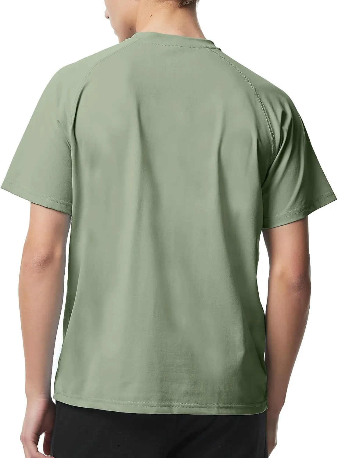 Riverruns Men's Workout Dry Fit Athletic T-Shirts Moisture-Wicking UPF 50  Sun Protection Shirt for Fishing Running Gym Swim
