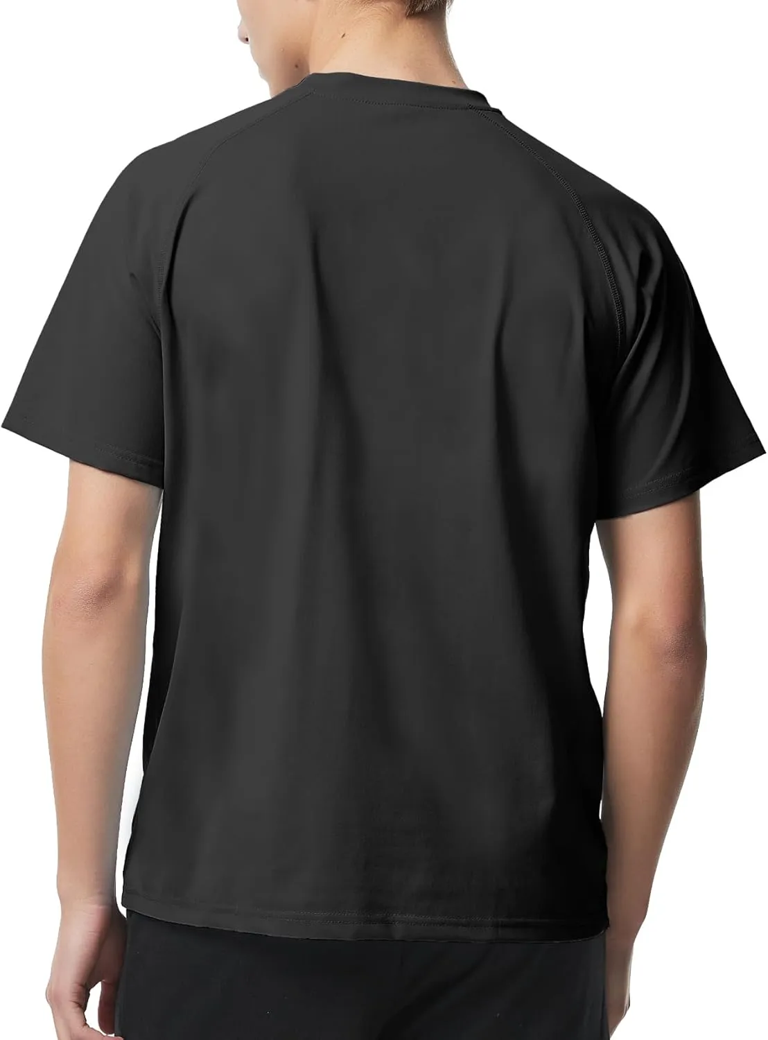 Riverruns Men's Workout Dry Fit Athletic T-Shirts Moisture-Wicking UPF 50  Sun Protection Shirt for Fishing Running Gym Swim