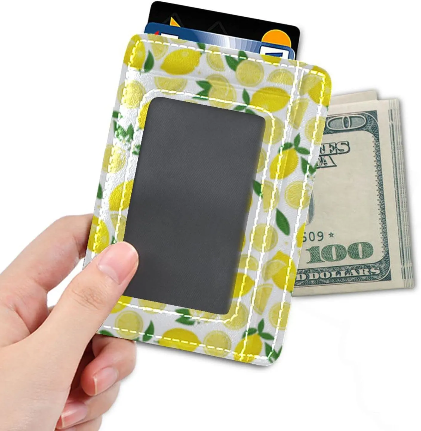 susiyo Slim Minimalist Wallets Rfid Blocking Card Wallets PU Leather Front Pocket Wallets for Men and Women