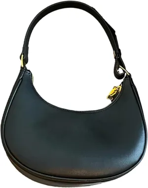 SweatyRocks Business Minimalist Crossbody Bag with Zipper Casual Clutch Hobo HandBag