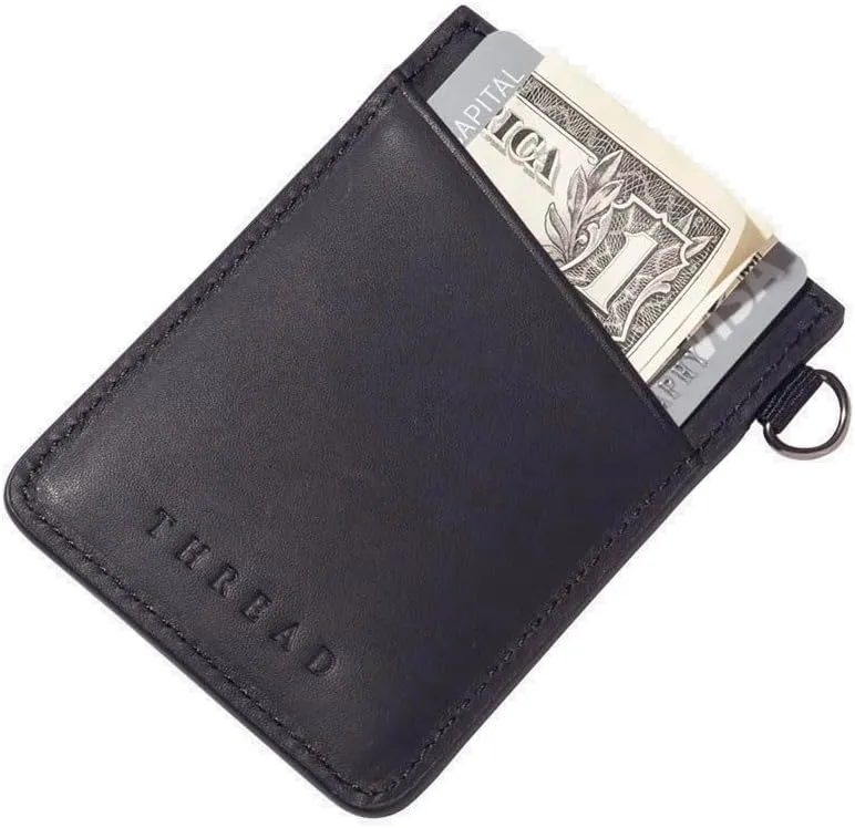 Thread Wallets Ultra Slim Minimalist Card Holder Wallet (Aura)