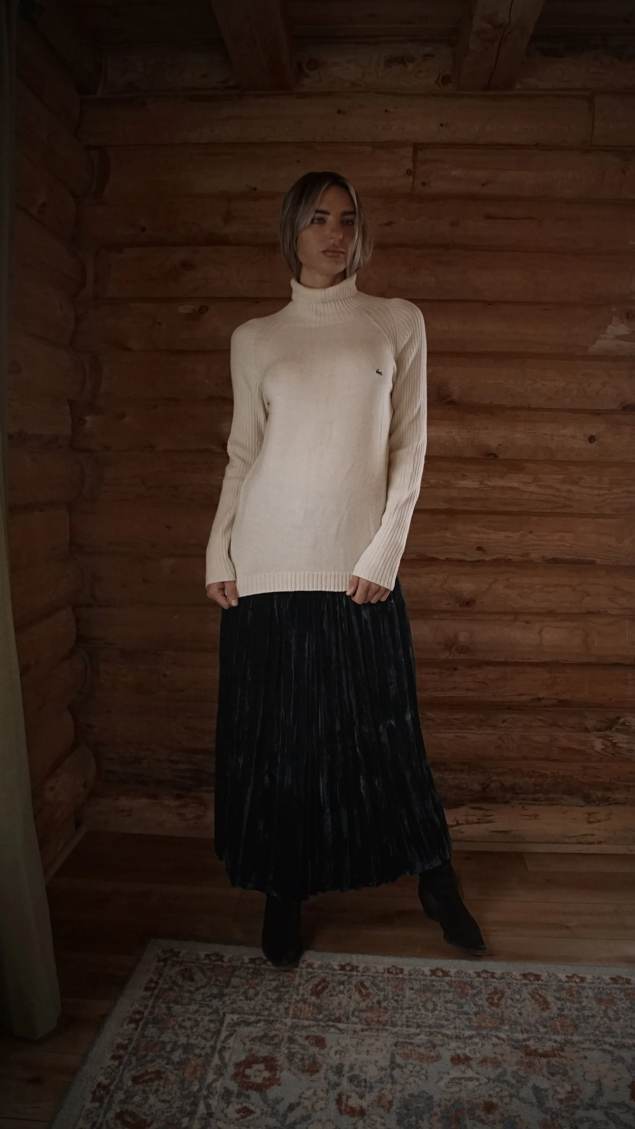 Vintage Lacoste Knit Sweater 80s