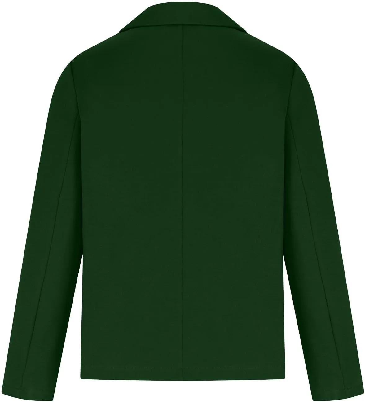 Women's 2024 Fall Business Casual Blazers Open Front Trendy Work Office Blazer Jacket Long Sleeve Solid Color Outwear
